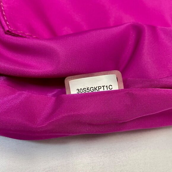 Michael Kors Black and Brown Nylon Kempton Large Pocket Tote GUC - Picture 14 of 16